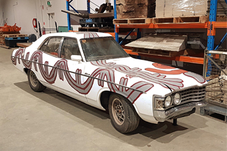 Half Car Art V2 - Kent Specialised Storage